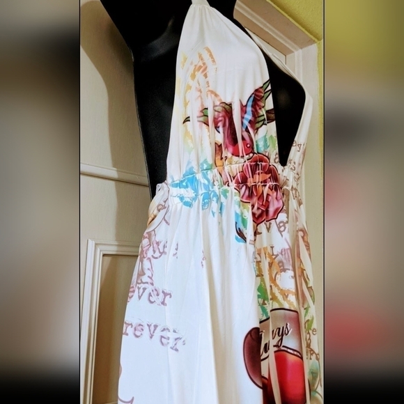 Ventti sexy& beautiful open back mini Dress. - Picture 9 of 10